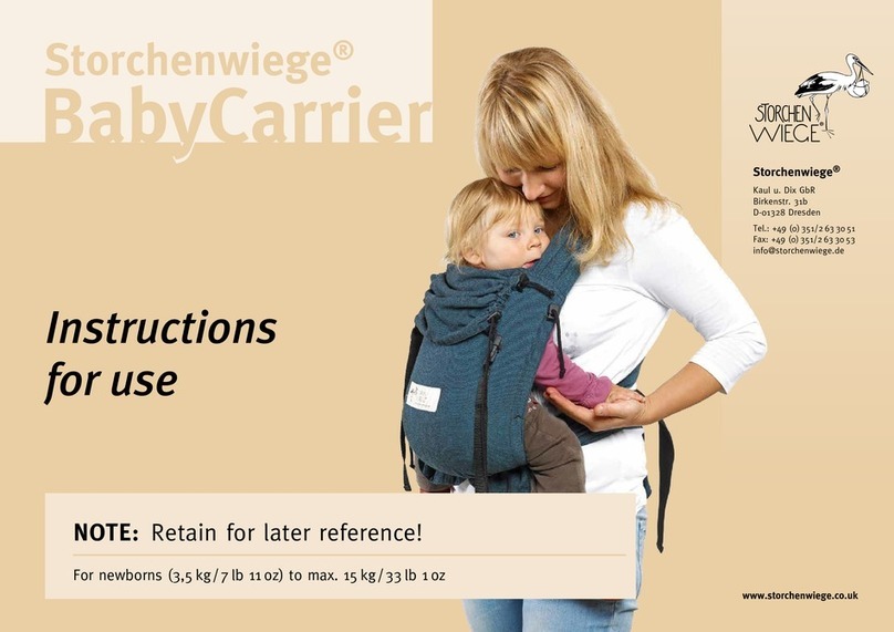 Storchenwiege BabyCarrier Instructions for use