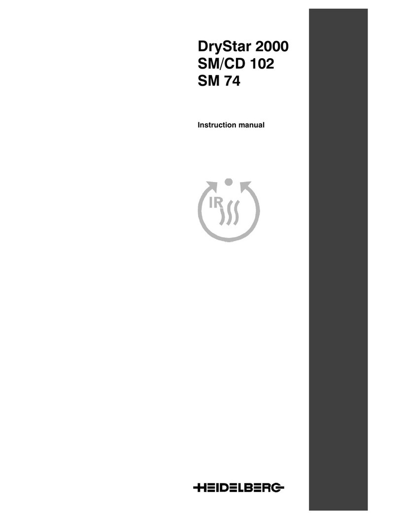 HEIDELBERG DryStar 2000 User manual