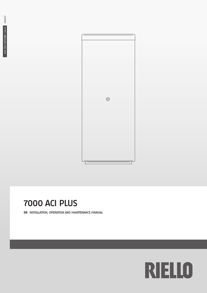 Riello 7000 ACI 60 PLUS User manual