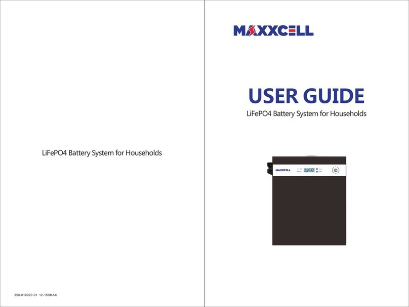 MAXXCELL LiFePO4 user guide