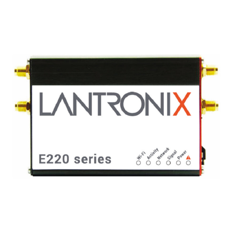 Lantronix Maestro E220 Series User manual