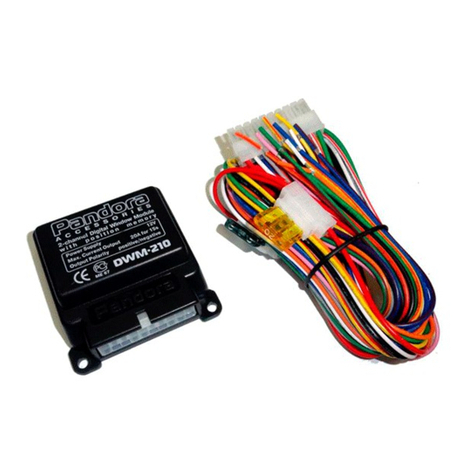 Pandora DWM-210 User & installation manual