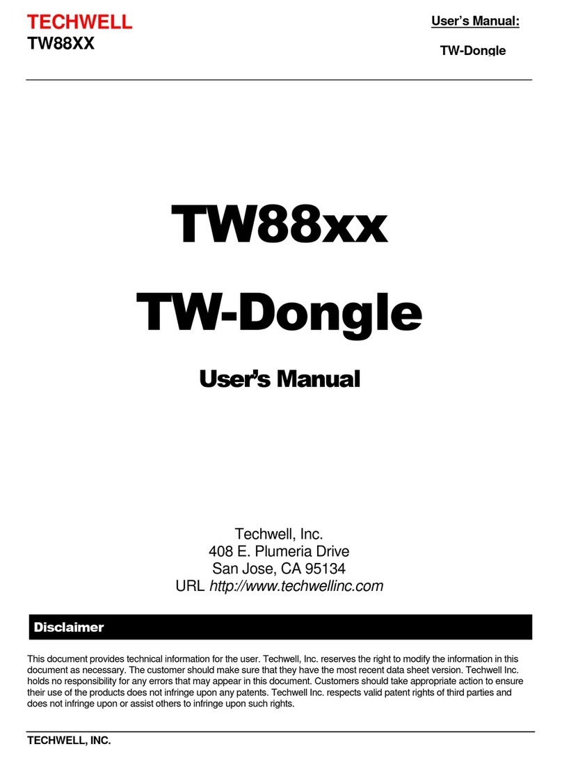 Techwell TW88 Series user manual