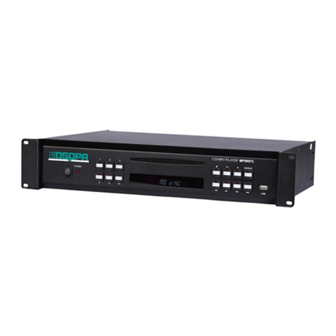 DSPPA MP9807C User manual