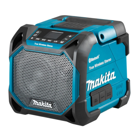 Makita DMR203 User manual