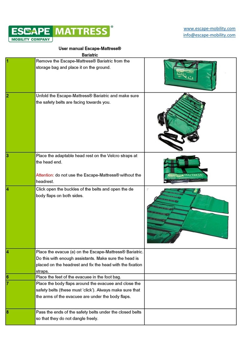 Escape Escape-Mattress Bariatric user manual