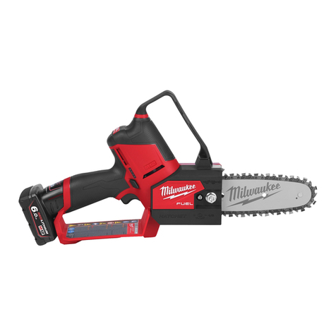 Milwaukee HATCHET M12 FHS Operator's manual
