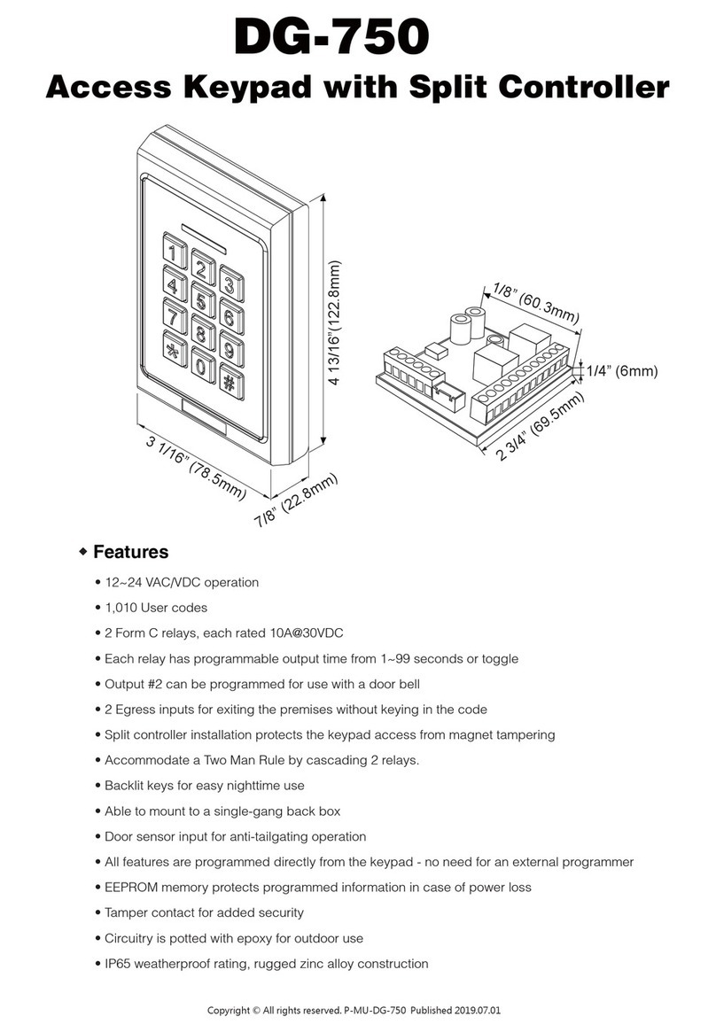 ANXELL DG-750 User manual