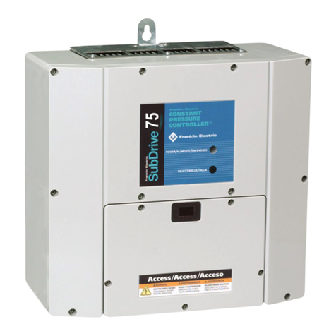 Franklin Electric SubDrive75 User manual