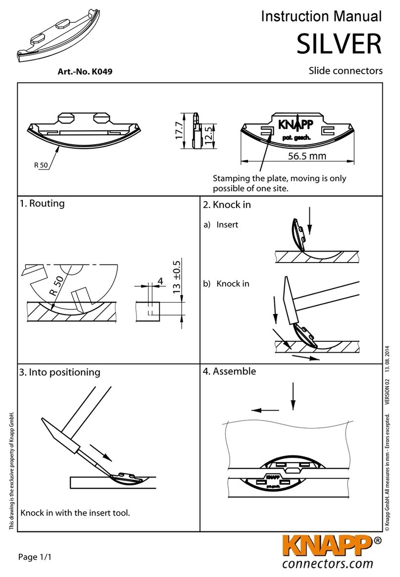 knapp SILVER K049 instruction manual knapp SILVER K049 instruction manual