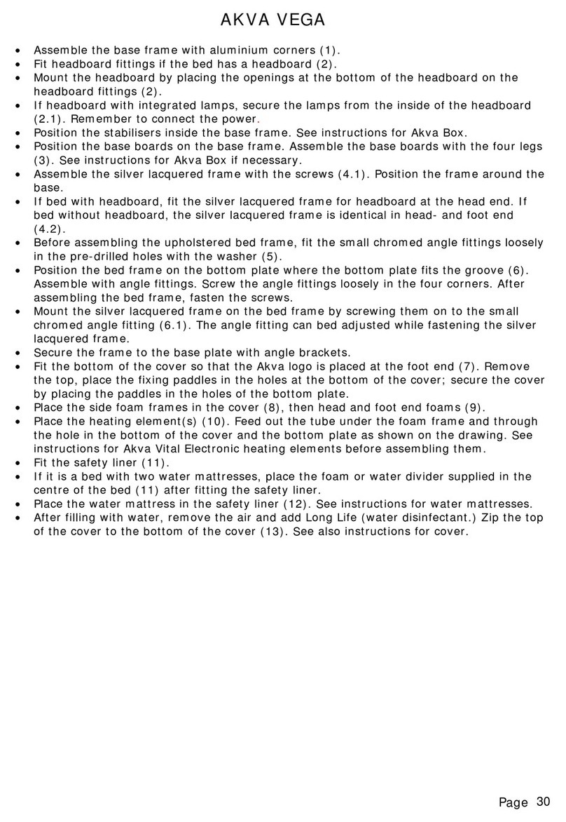 Akva AKVA VEGA User manual
