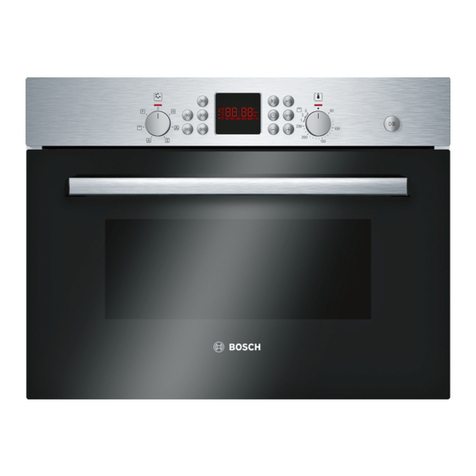 Bosch HBC84H501B operating instructions