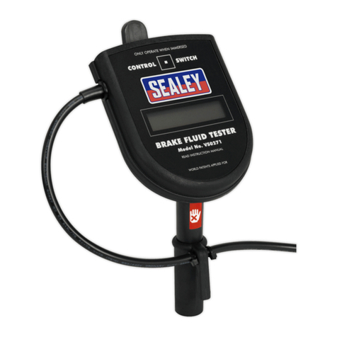 Sealey Auto Service VS0271 instructions