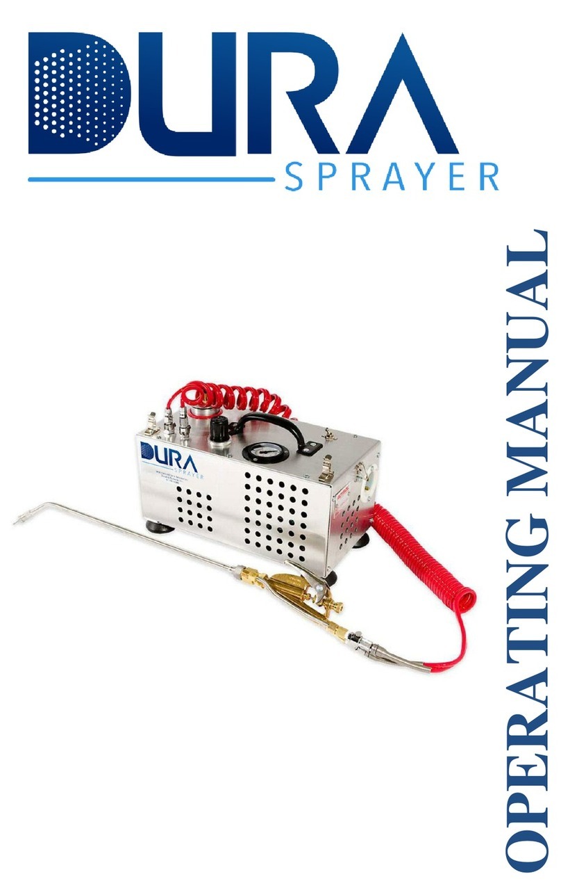 Duraline Systems DuraSprayer operating manual