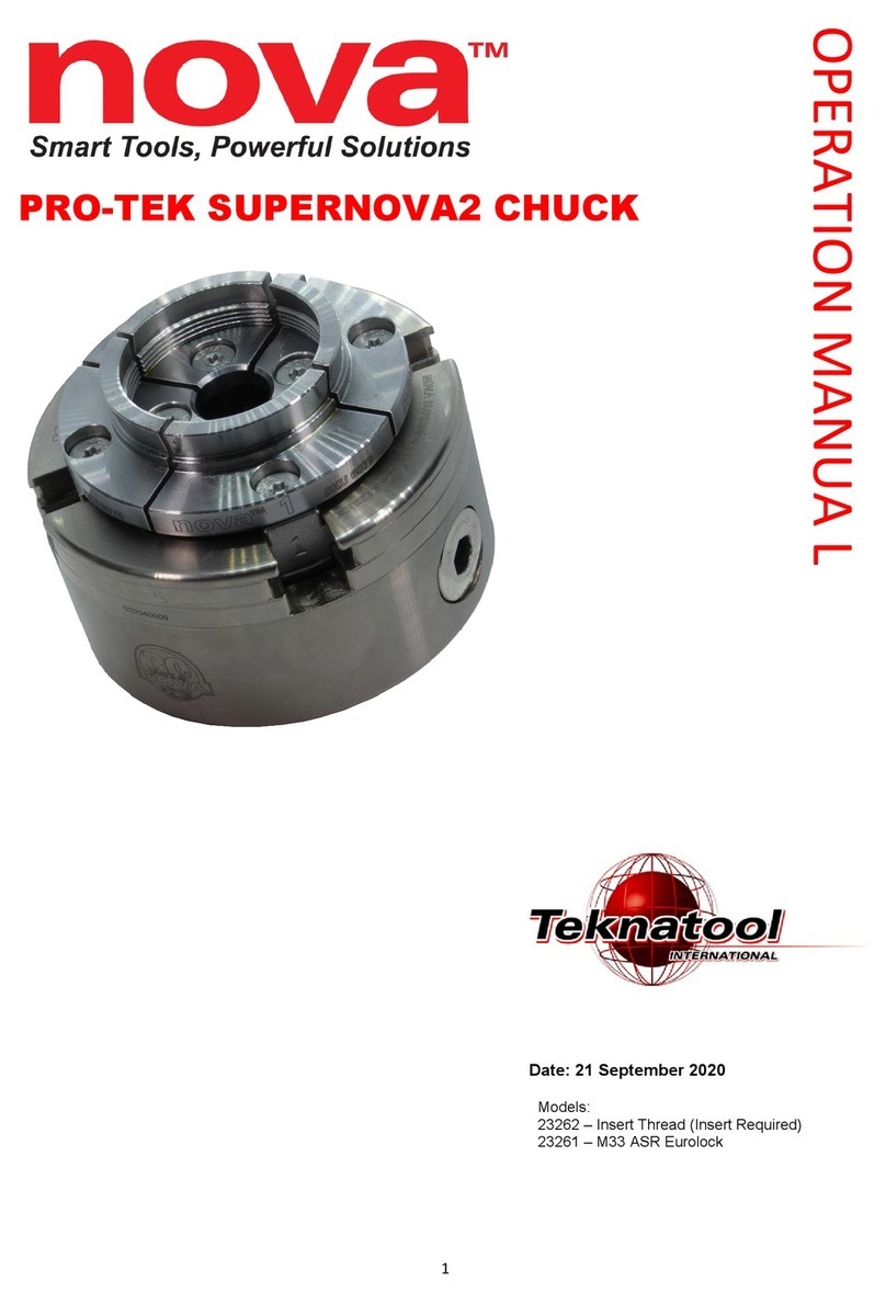 Teknatool nova PRO-TEK SUPERNOVA2 User manual