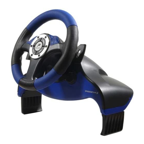 FANATEC SPEEDSTER 3 FORCESHOCK User manual FANATEC SPEEDSTER 3 FORCESHOCK User manual