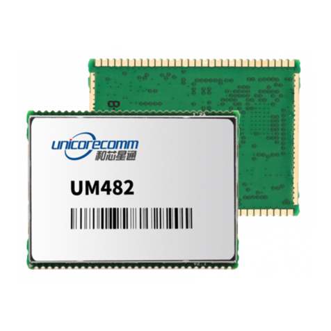 UNICORECOMM UM482 user manual