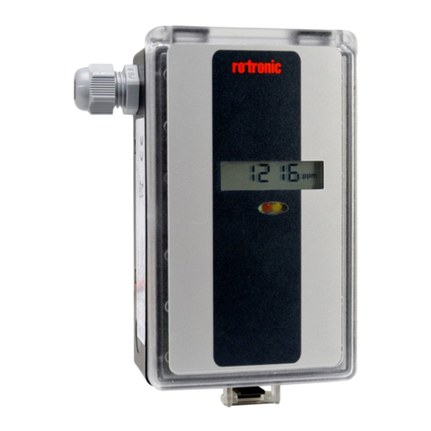 Rotronic CF8-W-Disp-CO installation manual
