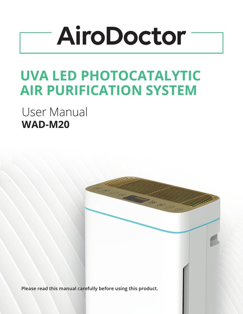 AiroDoctor WAD-M20 user manual