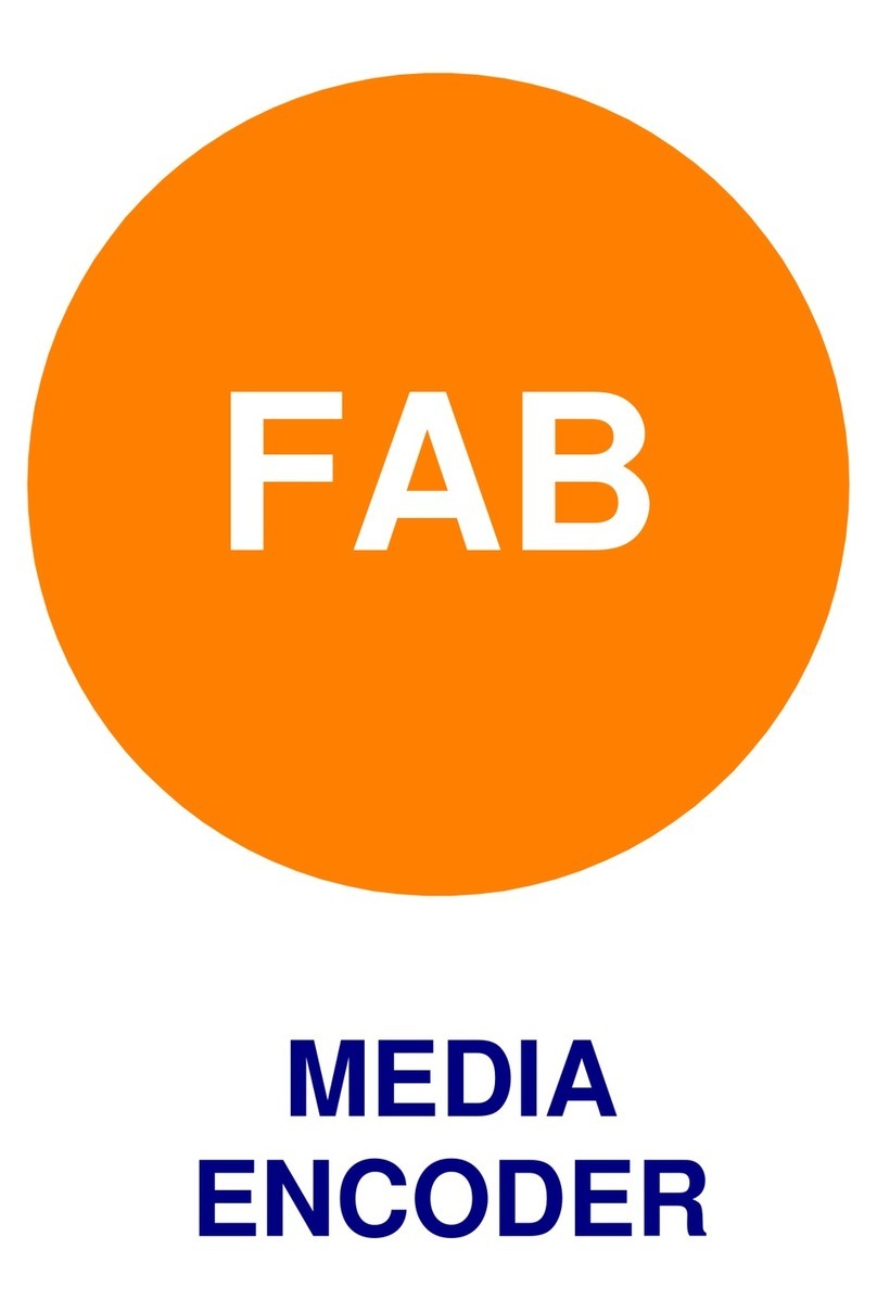 FAB Media Encoder user manual