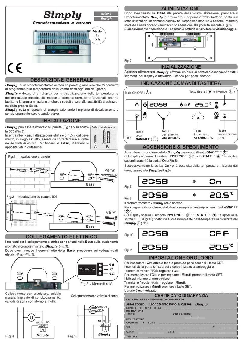 Geca Simply manual