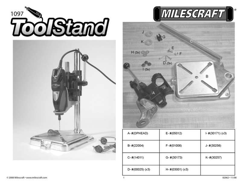 Milescraft ToolStand 1097 manual