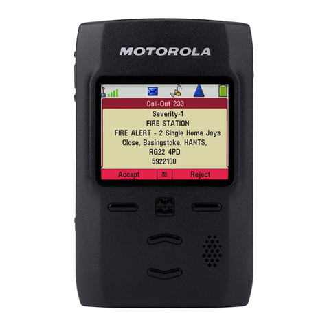 Motorola solutions ADVISOR TPG2200 TETRA quick start guide