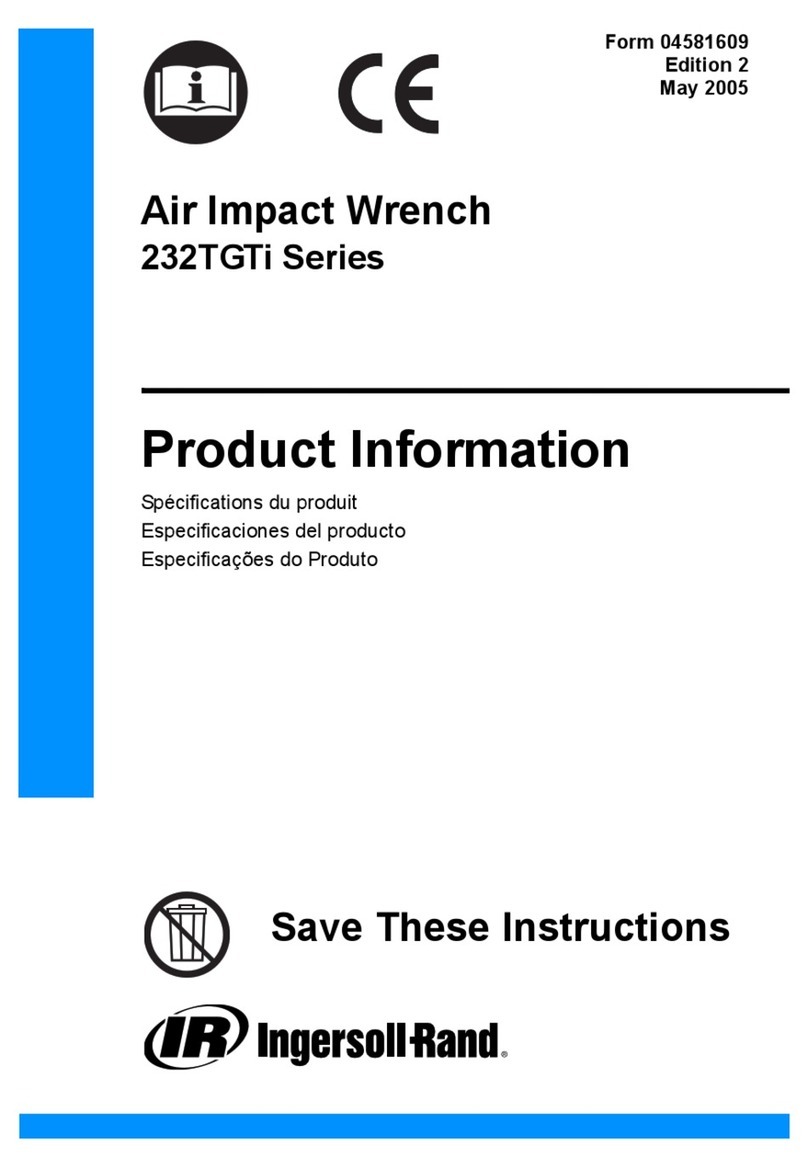 Ingersoll-Rand 232TGTi Series User manual