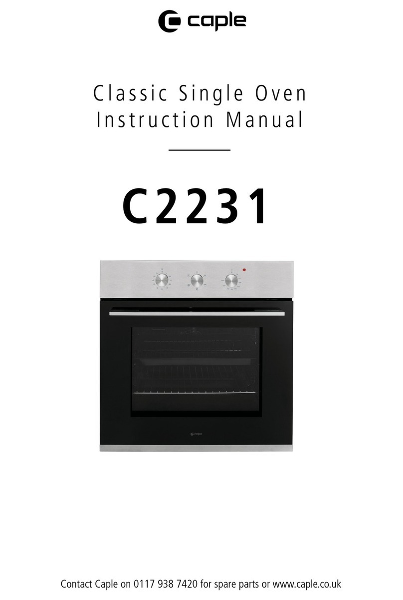 Caple C2231 User manual