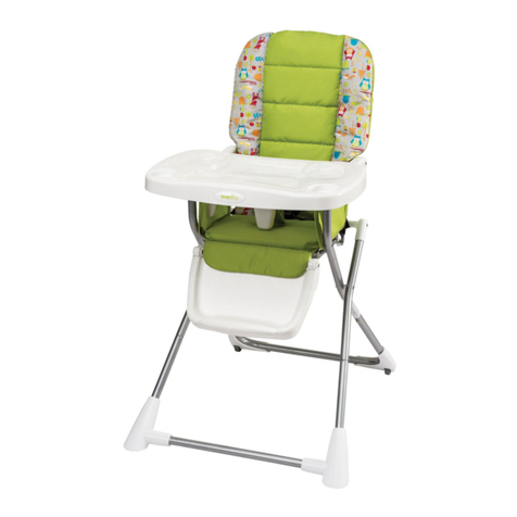 Evenflo Compact Fold Folding Instructions