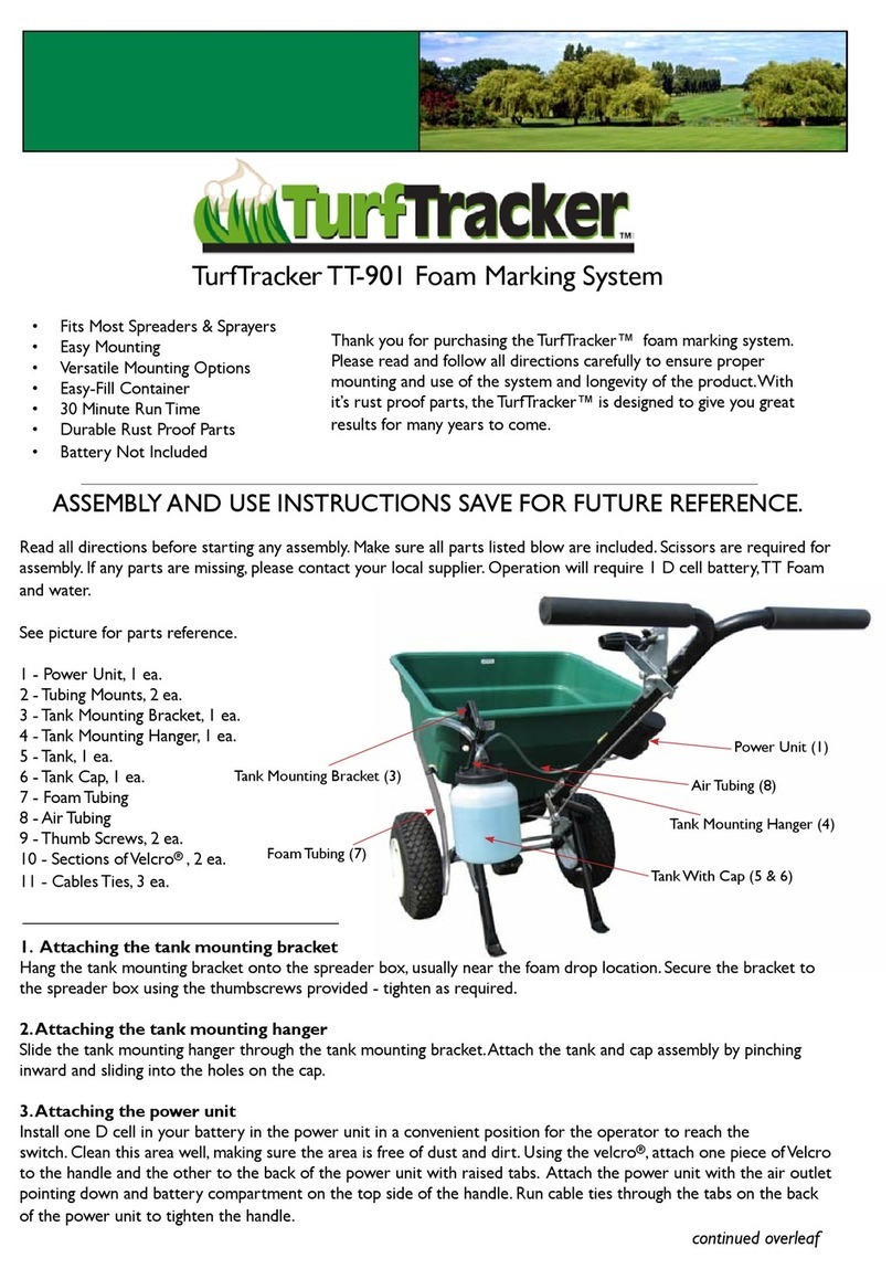 Rich Way TurfTracker TT-901 Quick setup guide