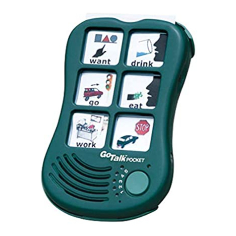 Attainment Company GoTalk Pocket User manual