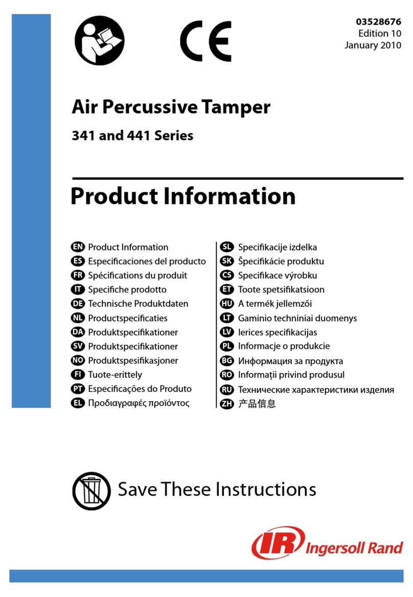Ingersoll-Rand 341 Product information