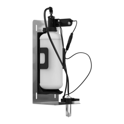 Stern Behind mirror Soap Dispenser B Installation and maintenance guide