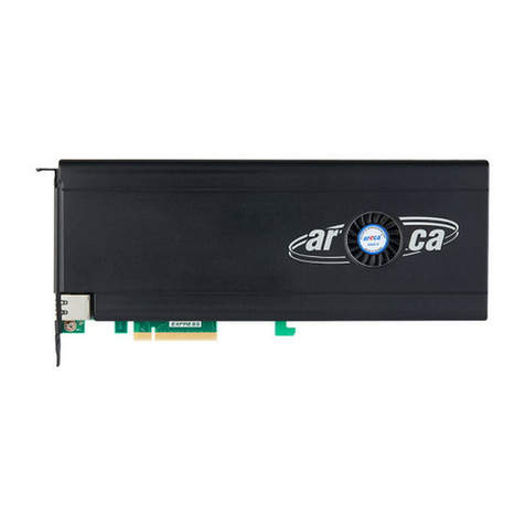 Areca ARC-1886-6N2I Quick installation guide