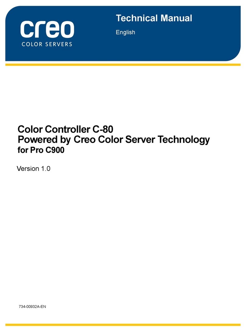 Creo Color Controller C-80 Technical manual