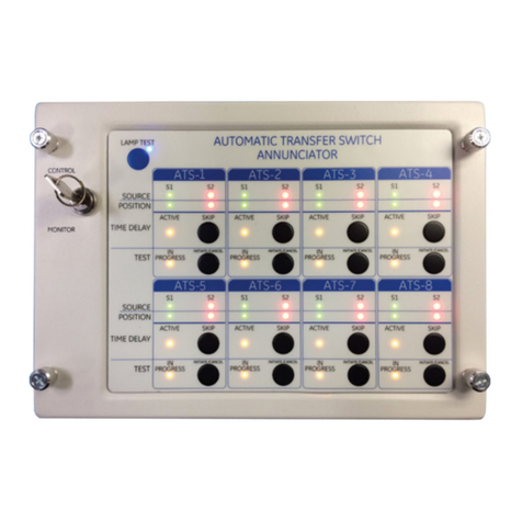 ABB ATS Annunciator quick start guide ABB ATS Annunciator quick start guide