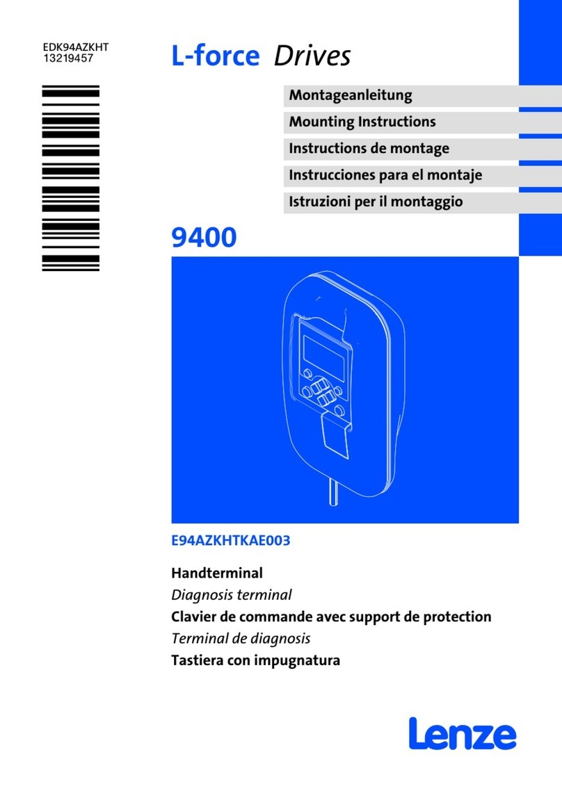 Lenze E94AZKHTKAE003 User manual
