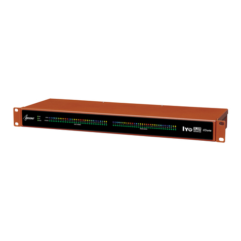 AudioScience lyo Dante 8.8M manual