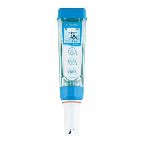 Apera Instruments ZenTest PH60-Z User manual Apera Instruments ZenTest PH60-Z User manual