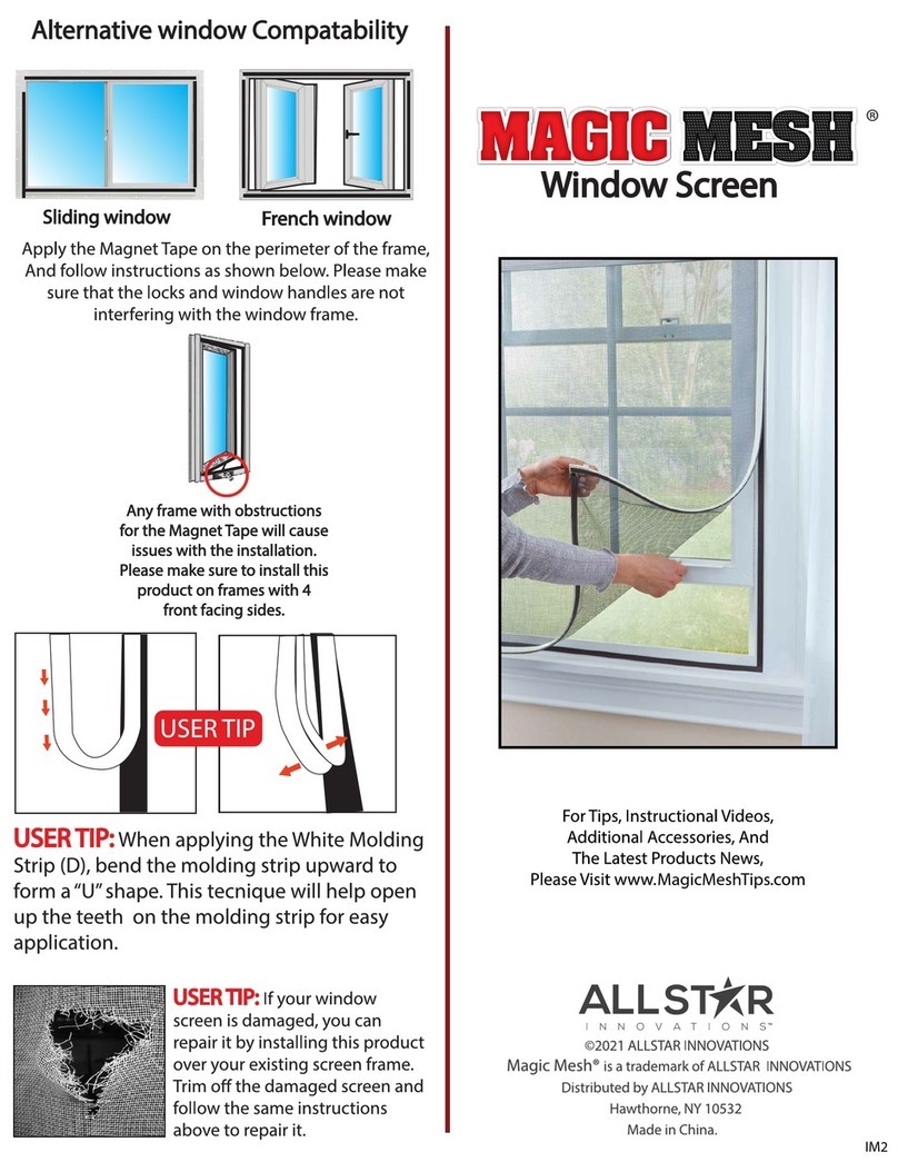 Allstar Innovations MAGIC MESH instructions