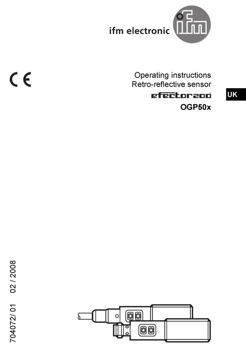 IFM Electronic efector200 OGP50 Series User manual