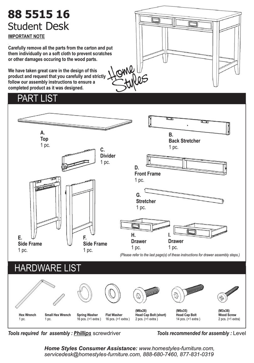 Home Styles 88 5515 16 User manual