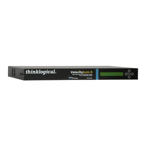 Thinklogical Velocity kvm-5 User manual