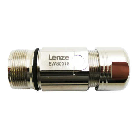 Lenze EWS Mounting instructions