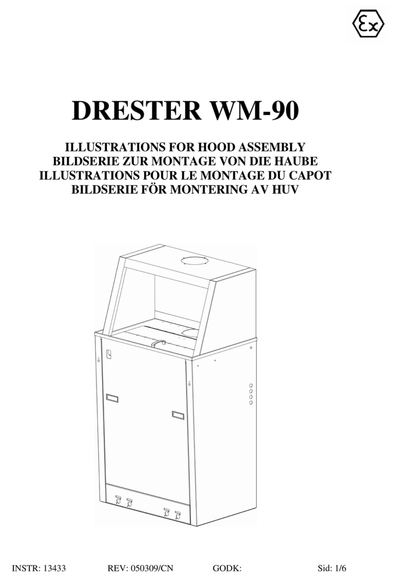 Hedson DRESTER WM-90 quick start guide