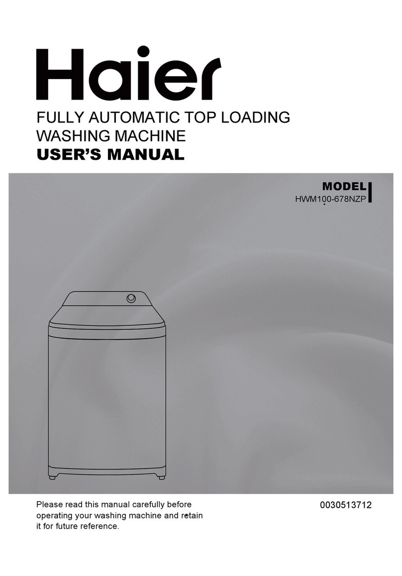 Haier HWM100-678NZP User manual