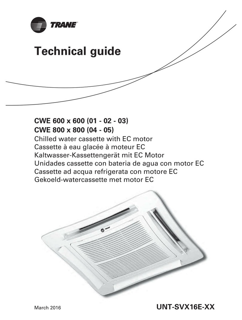 Ingersoll-Rand Trane CWE Technical guide