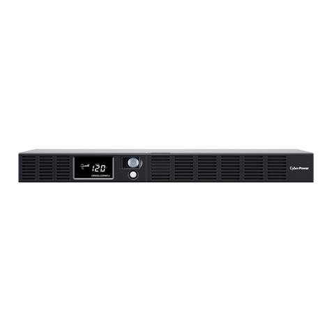 CyberPower OR500LCDRM1U User manual