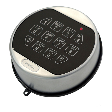 Kaba LA GARD 5715 User operating instructions